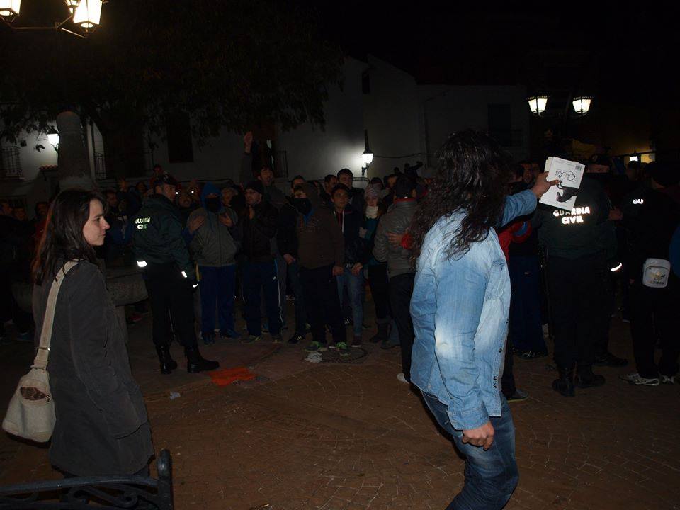 "A la izquierda de la imagen, la abogada y activista Iratxe Arruti Elguezabal" Autor: Carlos Rodríguez 